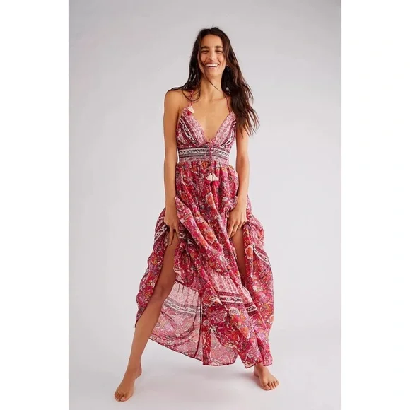 Free People | Dresses | Free People Real Love Maxi Dress | Poshmark